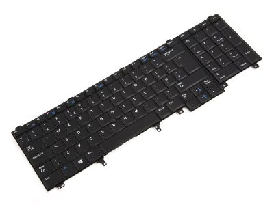 Dell Precision M2800/M4800/M6800 UK ENGLISH WIN8/10 Keyboard - 03KRP0