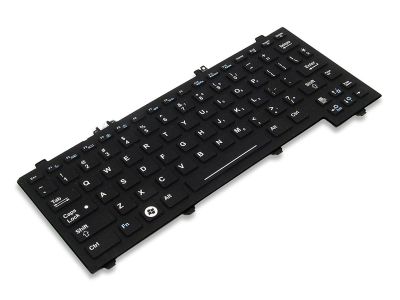 Dell Latitude XT2 XFR US ENGLISH Rugged/Sealed Laptop Keyboard - 084F50