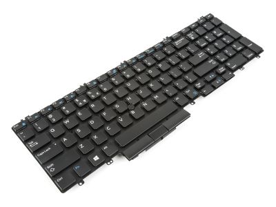 Dell Precision 7530/7540/7730/7740 US ENGLISH Backlit Laptop Keyboard - 006P79