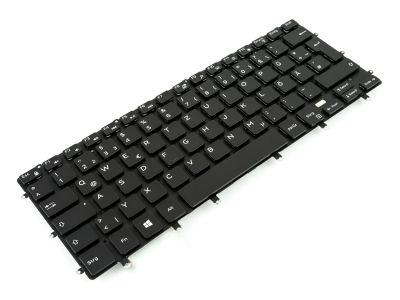 Dell Precision 5510/5520/5530/5540 GERMAN Backlit Keyboard - 05P2NX