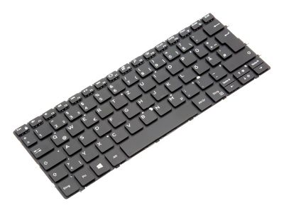 Dell XPS 13-9370/9380/7390 GERMAN Backlit Laptop Keyboard BLACK - 09NY07