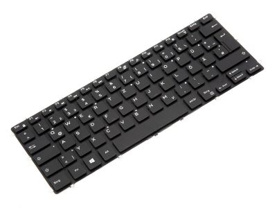 Dell Inspiron 13-7370/7373/7375/7378 GERMAN Backlit Laptop Keyboard - 0DMH2R