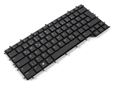 Dell Alienware m15 R2/R3/R4 GERMAN RGB Backlit Keyboard (Grey) - 04VDCD
