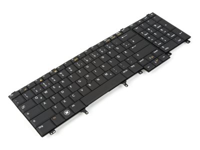 Dell Latitude E5520/E5530 Dual Point GERMAN Laptop Keyboard - J8NYG