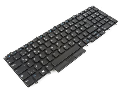Dell Precision 7530/7540/7730/7740 GERMAN Laptop Keyboard - 0H87NF