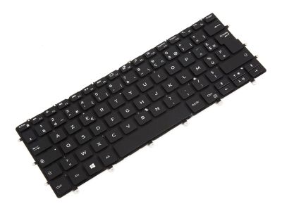 Dell XPS 13-9370/9380/7390 FRENCH Backlit Laptop Keyboard BLACK - 0K2NCP