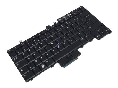 Dell Latitude E5400/E5410/E5500/E5510 FRENCH Dual Point Backlit Keyboard - 0GY326