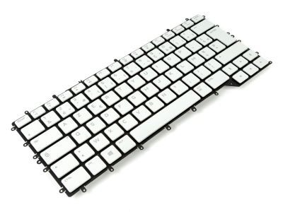 Dell Alienware m15-R2 FRENCH RGB Backlit Keyboard (White) - 071W84