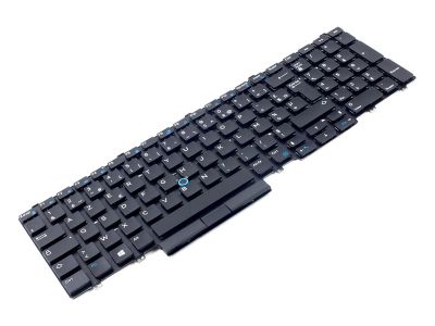 Dell Latitude E5550/E5570/5580/5590 FRENCH Keyboard - 0T9RCN