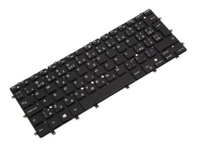 Dell XPS 13 9343/9350/9360 CZECH/SLOVAK Backlit Laptop Keyboard - 0H7M9V
