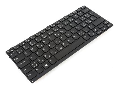 Dell Latitude 14-7404/7414/7424 Rugged Extreme CZECH/SLOVAK Backlit Laptop Keyboard - 0PNKM9