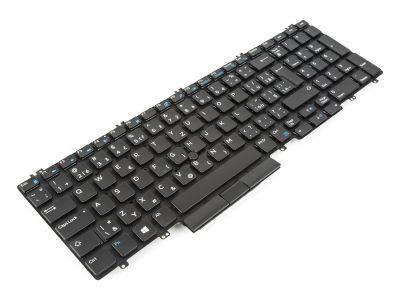Dell Precision 7530/7540/7730/7740 CZECH/SLOVAK Backlit Laptop Keyboard - 0JCPGV