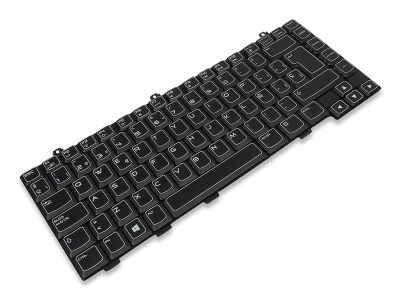 Dell Alienware M14x R1/R2 SPANISH Windows 8/10 Laptop Keyboard with AlienFX LED - 0TWG1F