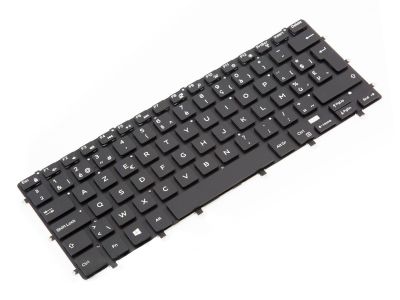 Dell XPS 15 9550/9560/9570/7590 BELGIAN Backlit Laptop Keyboard - 0Y1G0F