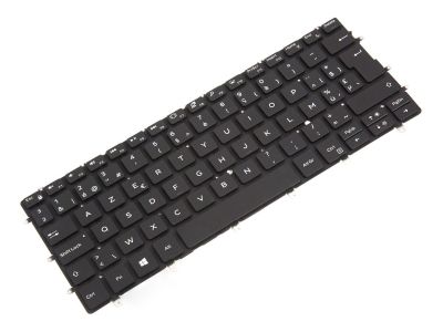 Dell XPS 13-9370/9380/7390 BELGIAN Backlit Laptop Keyboard BLACK - 03PMXP