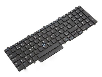 Dell Precision 7510/7520/7710/7720 BELGIAN Backlit Keyboard - 04WM2N