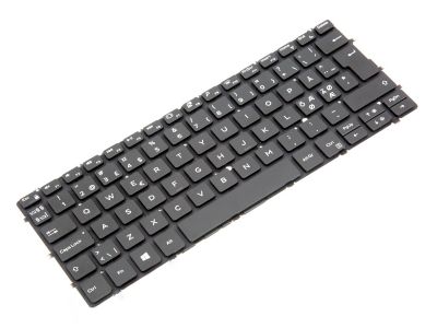 Dell XPS 13-9370/9380/7390 NORDIC Backlit Laptop Keyboard BLACK - 0PYF4M