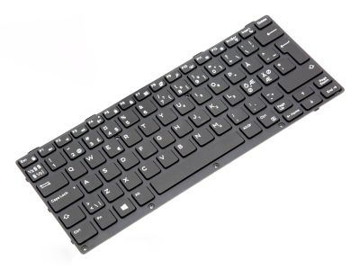  Dell Latitude 14-5404/5414/5424 Rugged Extreme NORDIC Backlit Laptop Keyboard - 07P1J2