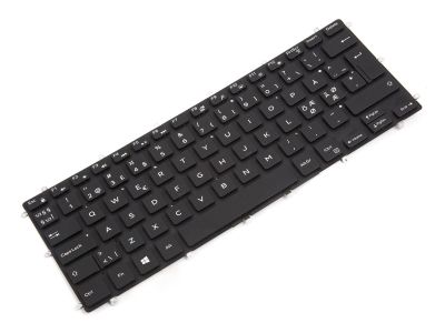 Dell Inspiron 15-5568/5578/5579 NORDIC Backlit Laptop Keyboard - 0J83YF