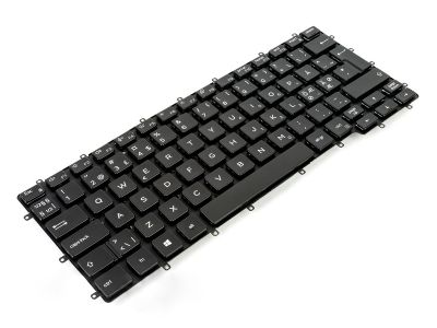 Dell Latitude 7400 / 9410 2-in-1 NORDIC Backlit Laptop Keyboard - 0W0N1C 