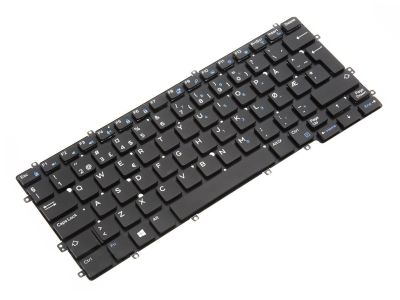 Dell Latitude 7370 NORWEGIAN Backlit Keyboard - 0GXH77