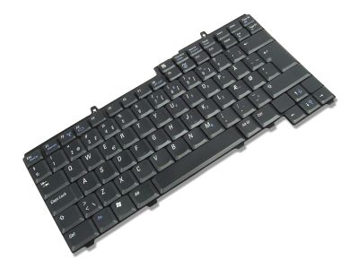 Dell Latitude D520/D530 DANISH Laptop Keyboard - 0MF906