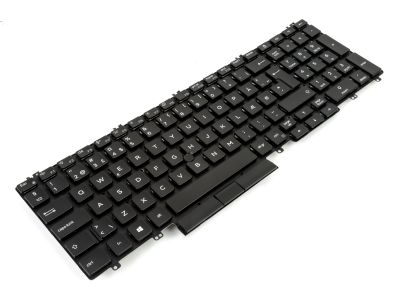 Dell Latitude 5500 / 5501 / 5510 / 5511 Dual Point DANISH Backlit Laptop Keyboard - 0V0R04 