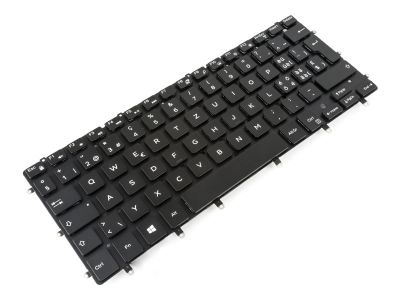 Dell Inspiron 7547/7548 SWISS Backlit Laptop Keyboard - 05VH6N