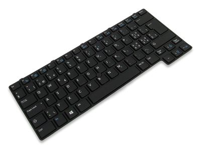 Dell Latitude 6430u SWISS Backlit Laptop Keyboard - 07F4F9