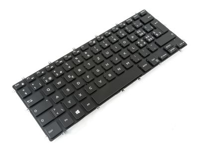 Dell Inspiron 15-7560/7569 SWISS Backlit Laptop Keyboard - 0MRW04