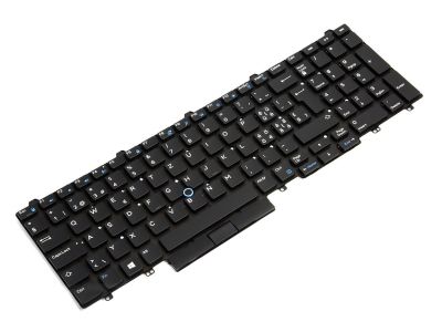 Dell Precision 3510/3520/3530 SWISS Backlit Laptop Keyboard - 0GYP2N