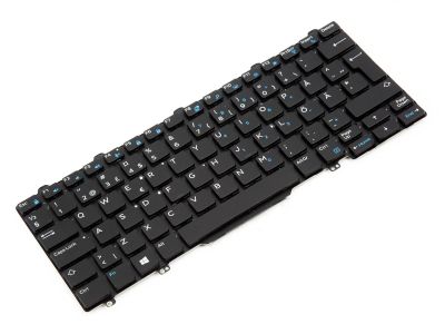 Dell Latitude E5250/E7250 SWEDISH/FINNISH Backlit Keyboard - 0WVFRG