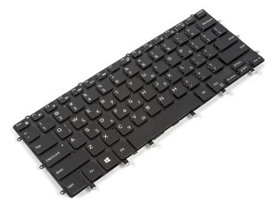 Dell Precision 5510/5520/5530/5540 GREEK Backlit Keyboard - 08GN28