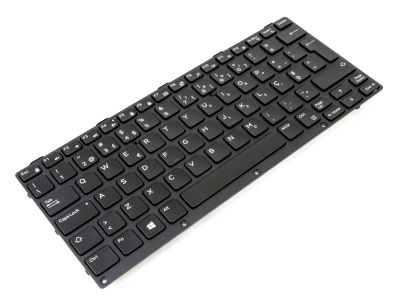 Dell Latitude 7404/7414/7424 Rugged Extreme PORTUGUESE Backlit Keyboard - 07WGVH