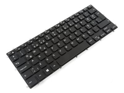 Dell Inspiron 7370/7373/7375/7378 TURKISH Backlit Keyboard - 04MN6Y