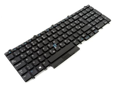 Dell Latitude E5550/E5570/5580/5590 SLOVENIAN Backlit Laptop Keyboard - 07HGJR 
