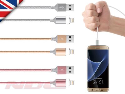 Braided Magentic Micro-USB Charger/Data Cable