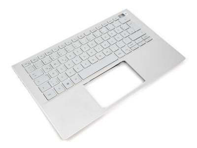 Dell Inspiron 13-5300/5301 Palmrest & GERMAN Backlit Keyboard - 0R1MD6 + 06VXWW (000CV8X4)