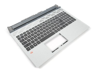 Dell G5 15-5510/5515 Phantom Grey/Speckles Palmrest & GERMAN Backlit Keyboard - 0FK7HR + 0KRHKG (0006H0F9)