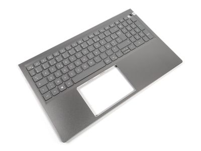 Dell Inspiron 15-5510/5515/5518 Palmrest & FRENCH Backlit Keyboard - 06P0TG + 02H1PJ (8V4W3)