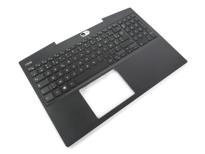 Dell G5 15-5500 80W Biometric Palmrest & BELGIAN Backlit Keyboard - 0TKJ8F + 0MPFKP (000T4D5H)