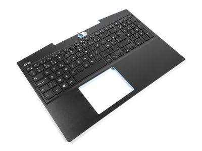 Dell G3 15-3500 80W Biometric Palmrest & BELGIAN Backlit Keyboard - 09K12Y + 0MPFKP (00032PCJ)