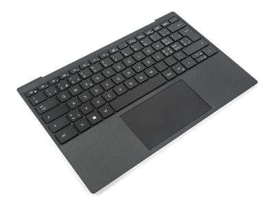 Dell XPS 13-9300/9310 Palmrest/Touchpad & SWISS Backlit Keyboard - 01YN9Y + 0KNYD7 (00033JCF)