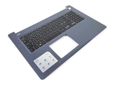 Dell G3 17-3779 Recon Blue Palmrest & NORDIC Backlit Keyboard - 06XX1G + 0KHRDN