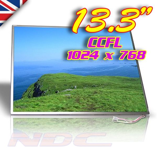 Sharp 13.3" Laptop LCD Screen CCFL Matte XGA - LQ133X1LH63 (A)