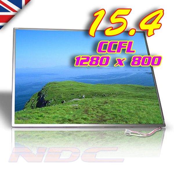 Quanta 15.4" Laptop LCD Screen CCFL Glossy WXGA - QD15TL02 REV.04 (B)