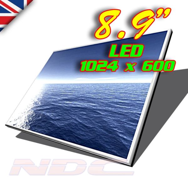 LG 8.9" WSVGA Glossy LED LCD Screen 1024 x 600 LP089WS1(TL)(A2) (A)